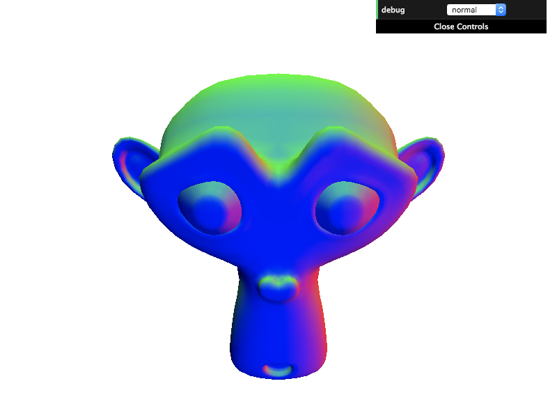 GBuffer ClayGL example