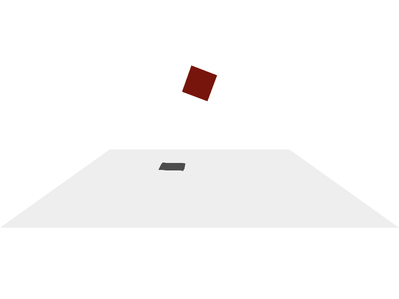 Jumping Cube ClayGL example