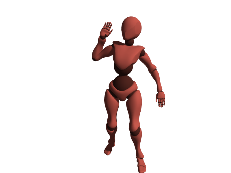 Load an Animated Model - Samba Dancing ClayGL example