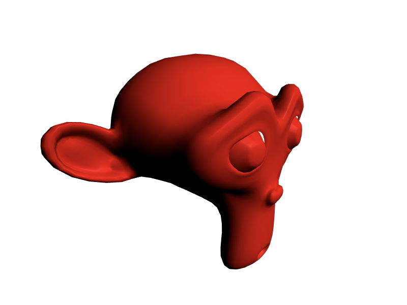 Load a Model - Suzanne Monkey ClayGL example